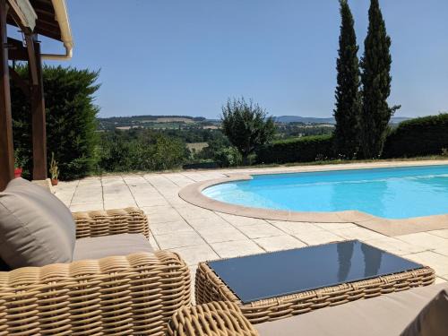 Clos du Château - Large House with Private Pool and Valley View