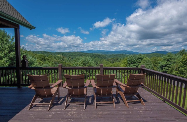 Cloud Rise - Fireplaces - Long Range Mountain Views