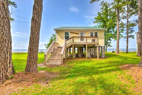 Coastal Escape Bayfront Home with Dock and Views