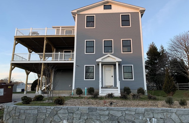 Coastal Paradise! Stunning Water Views, Steps From Beach, Perfect Family Getaway