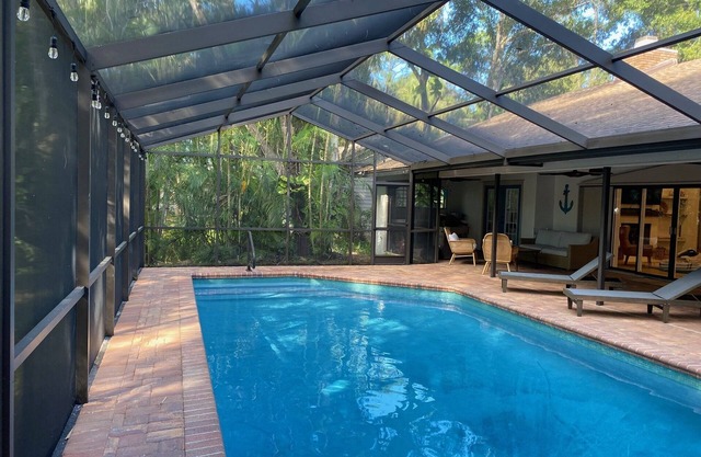 Coastal Tropical Oasis With Salt Water Pool