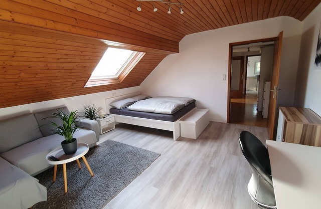 Comfortable 1-room apartment (Trade fair/Test tower/Near conference hotel/Neckar)