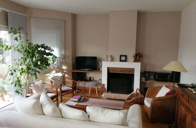 Comfortable, spacious house in a quiet neighborhood.