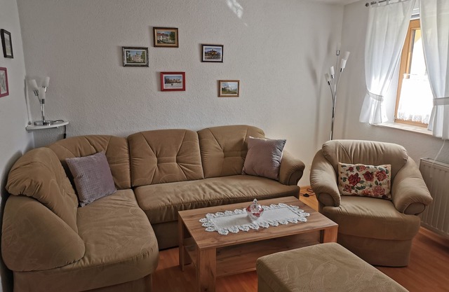 Comfortably furnished apartment in the beautiful Elbe Valley