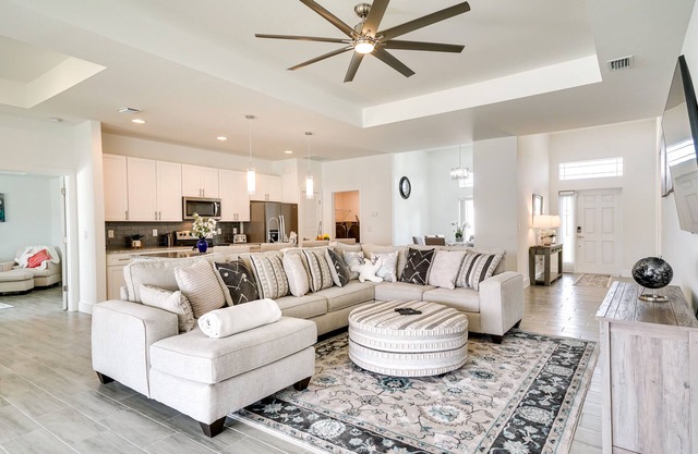 Comfy Lehigh Acres Getaway w/Yard & Fireplace