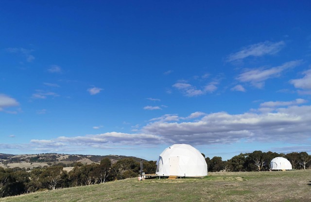 Completely off grid Glamping Domes