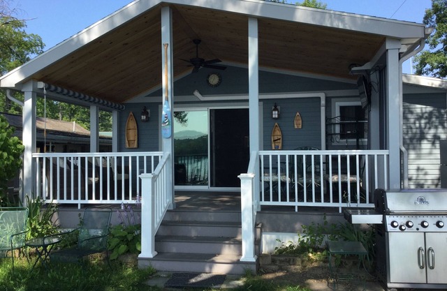 Conesus Lake Front House All Level Private Next To Very Park Quiet End Of Street