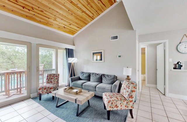 Contemporary Condo w/Fast WiFi, Shared Pool, Pool Spa, Tennis, & Boat Dock