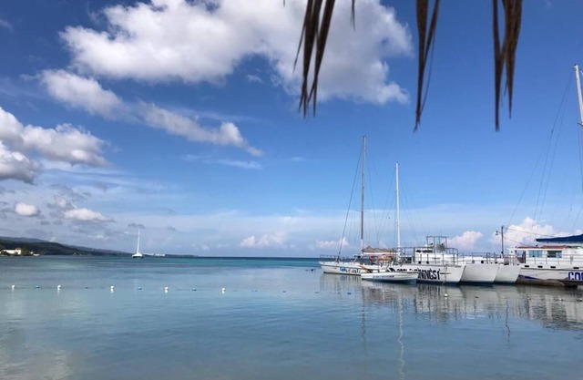 Contemporary Ocean view 2bed Carib Ocho Rios Condo