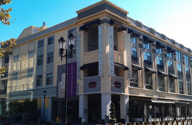 Contemporary Santana Row Condo (Facing the Row)