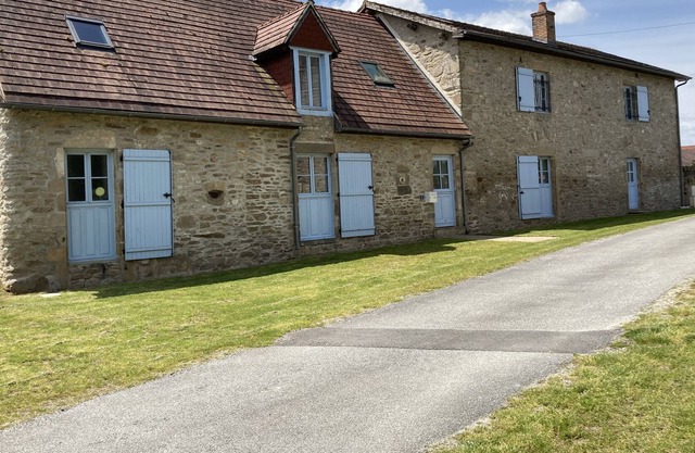 Converted barn in rolling countryside with pool and spa.