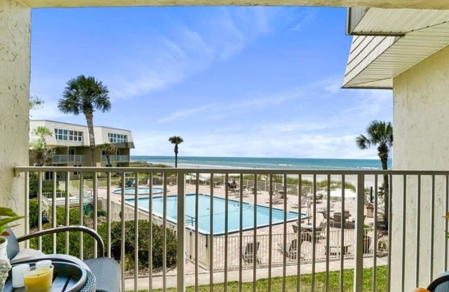 Coquina B210 "Santorini Sunset” - Steps to the Beach!