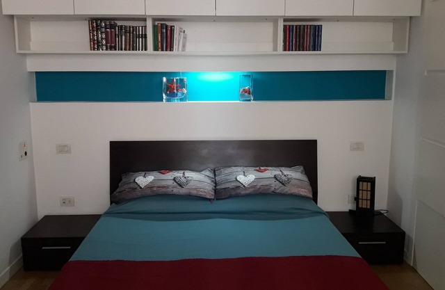 Coral & Turquoise Apartment