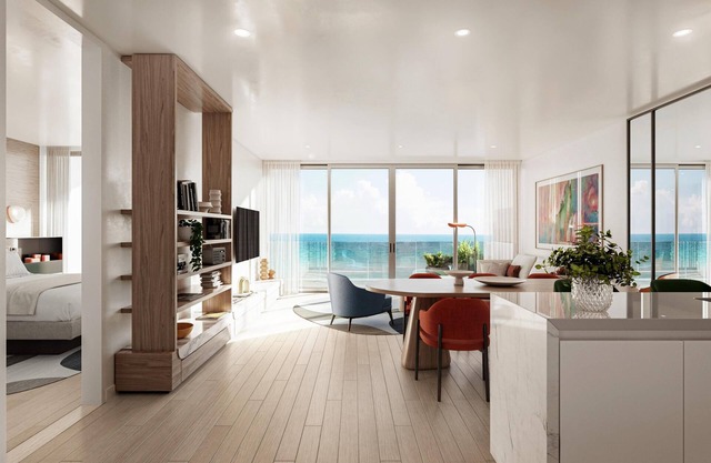 Corner Suite w/Ocean & Island Views - New Resort! - Spacious Private Balcony