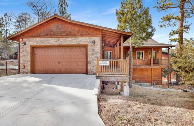 Cornerstone Lodge Log Cabin at Big Bear Lake