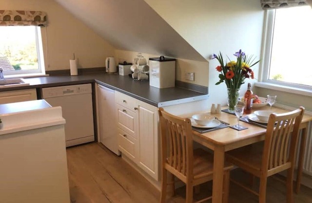 Cosy and peaceful attic conversion with beautiful Devonshire countryside views.