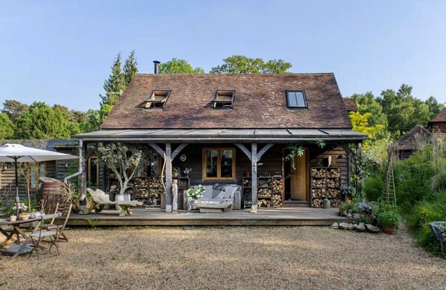 Cosy Getaway in boutique barn nesteled in Ashdown Forest