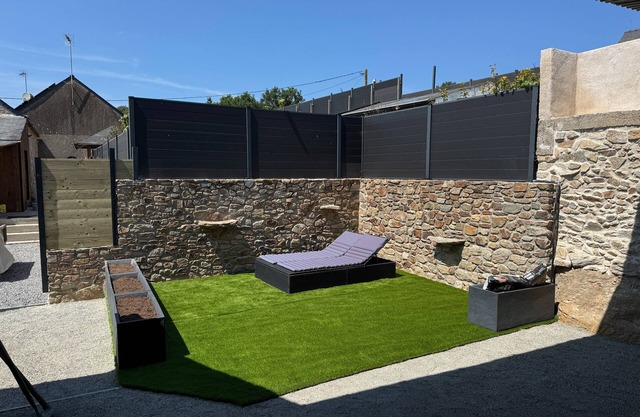Cosy house with private garden and warm decor