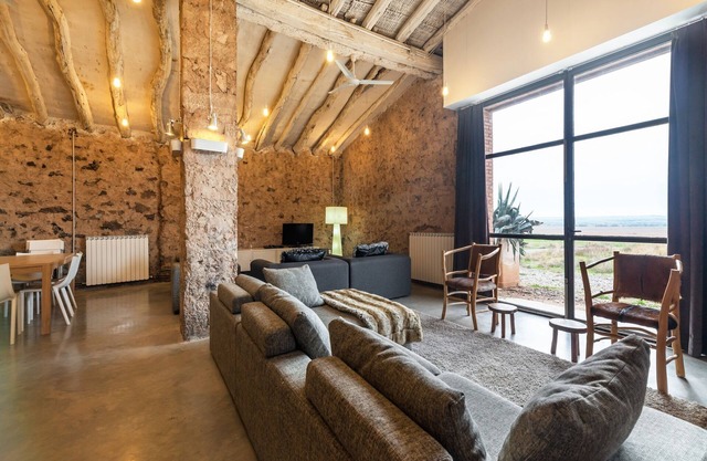 Cottage in Fraga with Garden and Fireplace