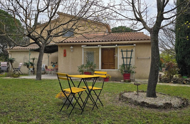 Country cottage with garden