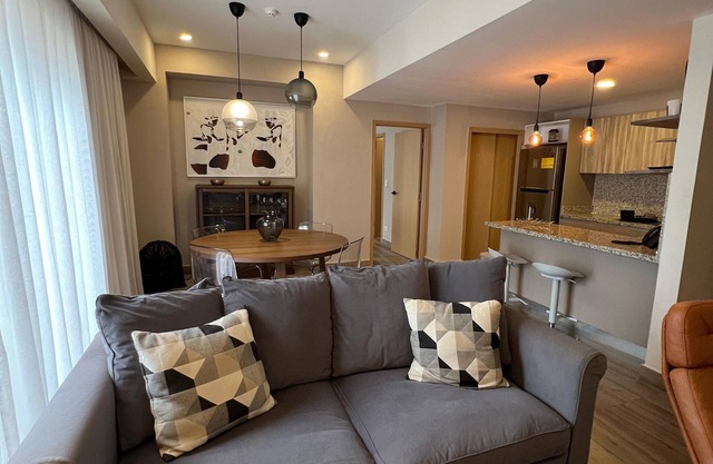 Cozy 1-bedroom apartment in nice Piantini with fitness room, WiFi