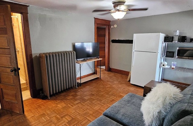 Cozy 1-bedroom apartment in Historic Dundee with WiFi, AC, & off street parking