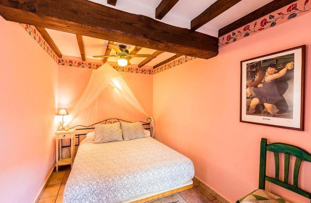 Cozy apartment in Robledillo de Gata, 45 m² with garden view