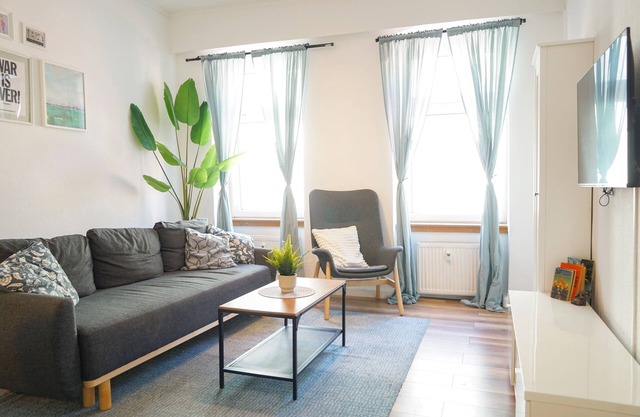 Cozy & central apartment with good transport connections