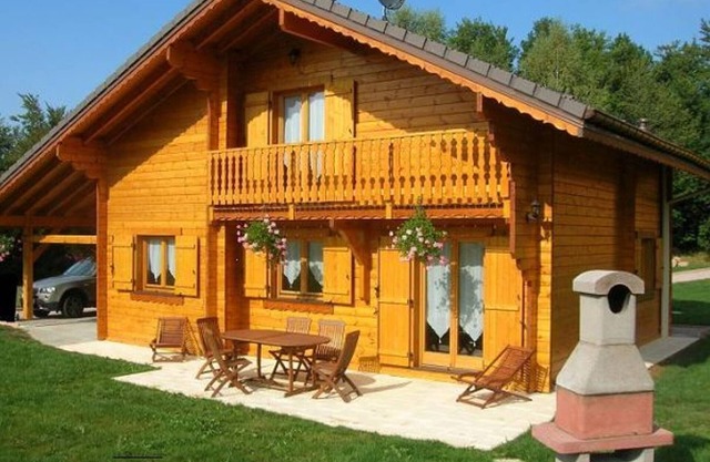 Cozy Chalet with Sauna, Terrace, and Modern Amenities in Scenic Saint-Nabord
