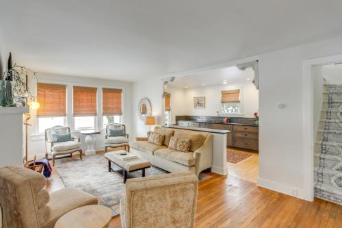 Cozy Cottage in Historic Village Near Cedar Point