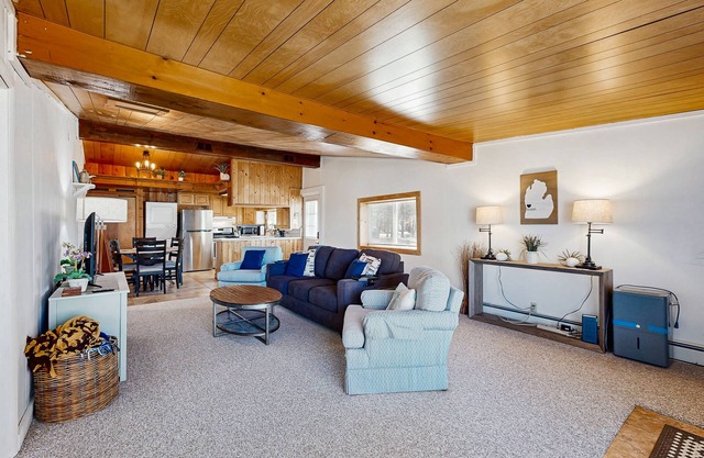 Cozy Lakeview Cottage with easy access to Mullett Lake w/W/D & WIFI