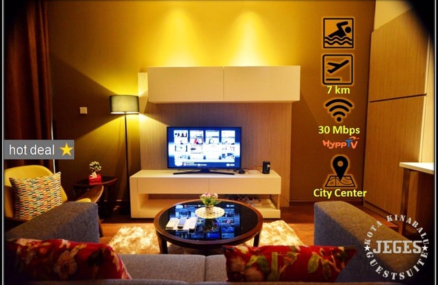 Cozy SOHO Suite with WIFI @ City Center/Imago Mall