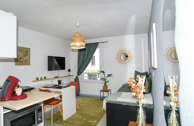 Cozy Studio Near Cité des Congrès - Wi-Fi and fiber