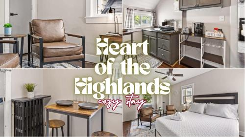 Cozy Studio Retreat in the Heart of the Highlands