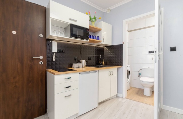 Cozy Studio with shower for 2 guests, Kraków Olsza
