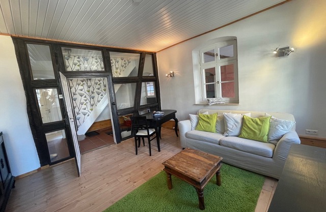Cozy vacation apartment with private entrance in a listed building from 1796