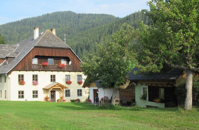 Cozy vacation apartment at 1420m altitude in the middle of nature on an organic farm