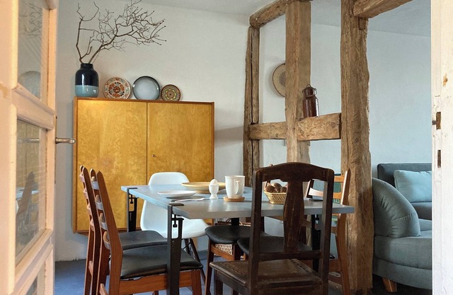 Cozy vacation home with natural garden, well equipped kitchen, and WiFi