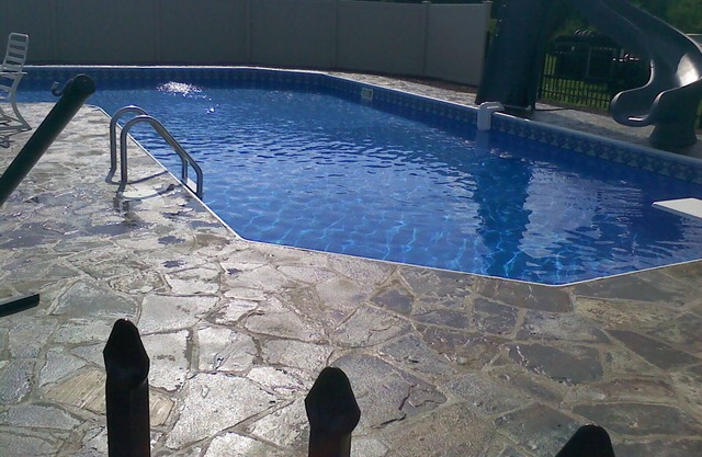crystal clear pool waiting for you