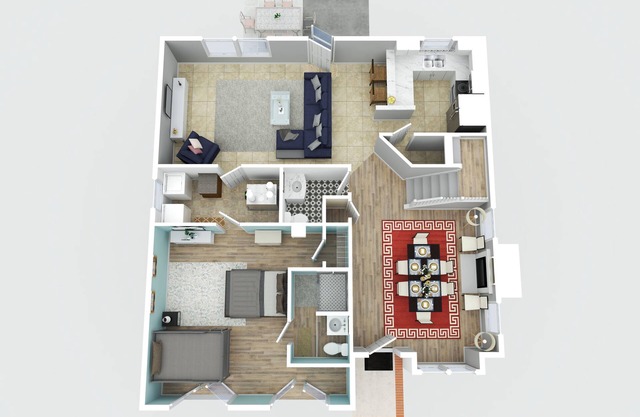 Cute Duplex! Suite "B" Close to Everything