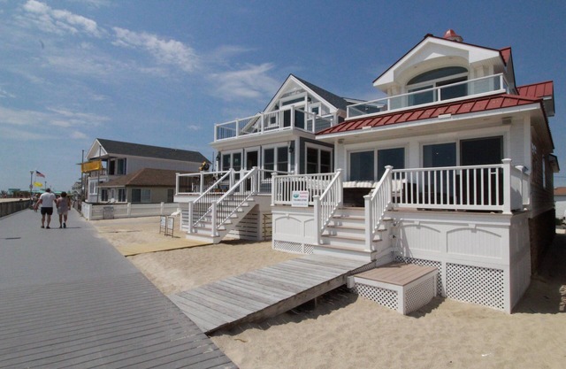 DAN18 | Breathtaking Boardwalk Front Custom Home, Views, 8 Tags! by Shore Points Vacations