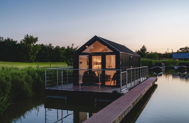 Deep in the Cheshire countryside, with only the bulrushes and birds for company, is this incredible