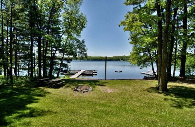Deer Trail Resort Lakeside 5 on Lake Delta near Iron River, WI