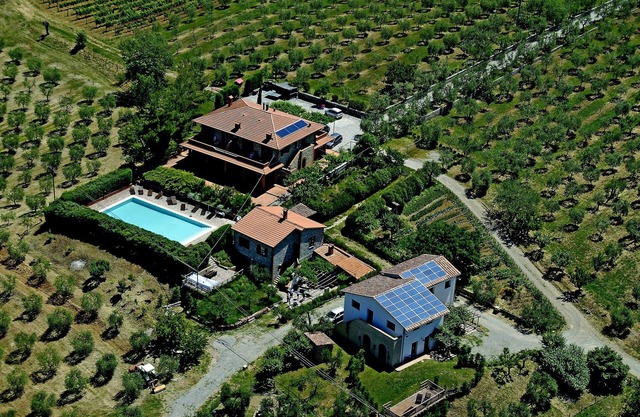 Delightful casale on the ground of organic farm