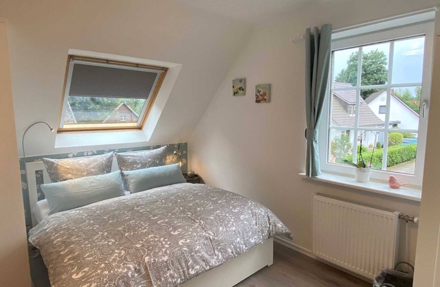 Deluxe double room courtyard view - bed&breakfast Worpsweder Blick