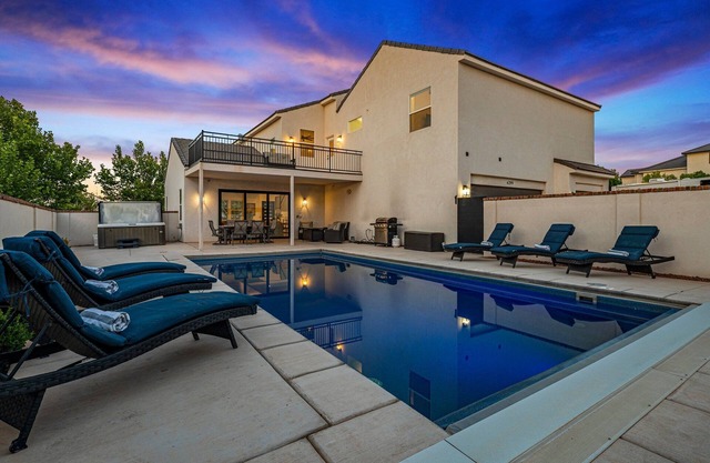 Desert Pearl at Elim Valley Resort 4299 | Private Pool, Hot Tub, Spacious Living room, and More