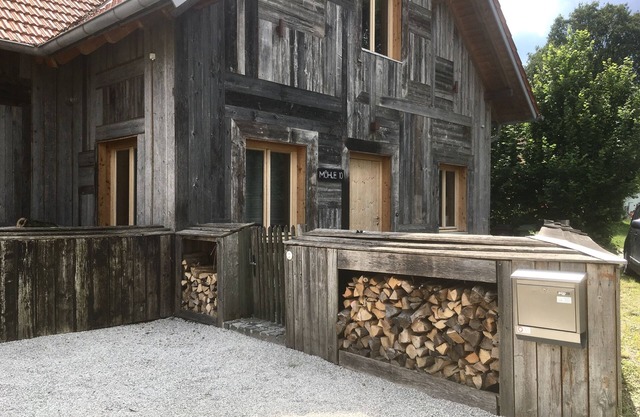 Design wooden house near Munich and trade fair