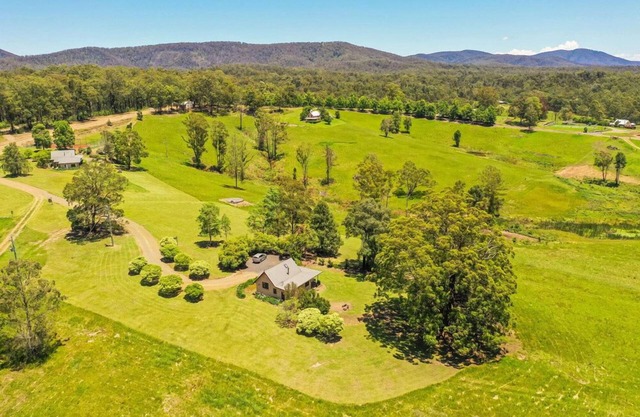 Designed for a romantic escape hidden behind the trees.