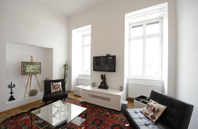 Designer apartment in historic building