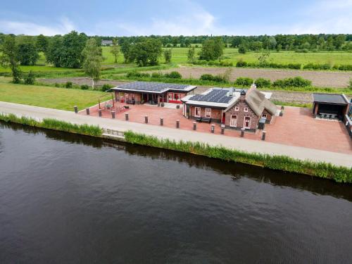 Detached Home in Friesland by Canal